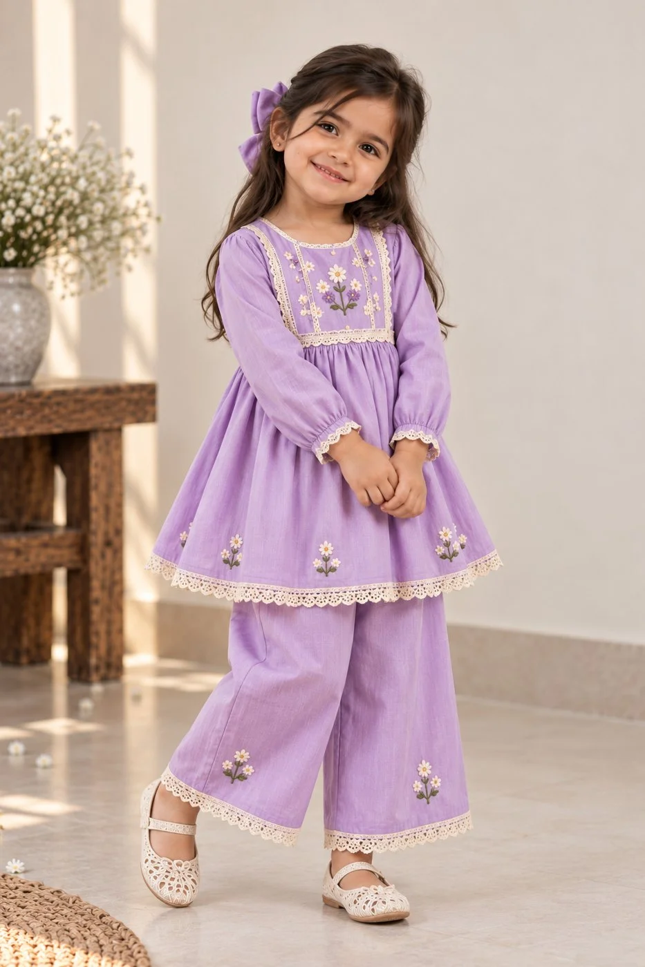 Lavender Daisy Set