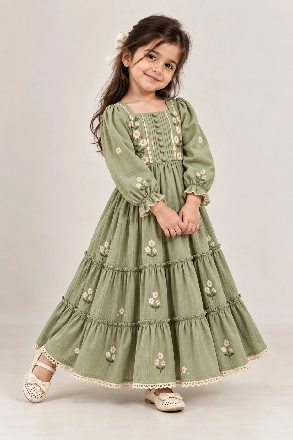 Sage Daisy Dream Gown